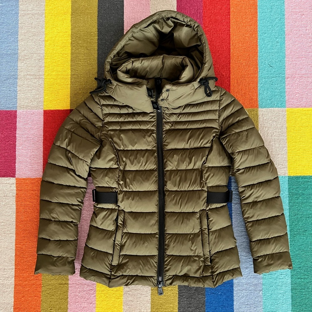 Bernardo Packable EcoPlume™ Hooded Puffer Coat - XS